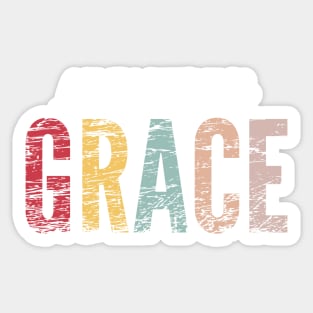 Amazing Grace christian gift Sticker